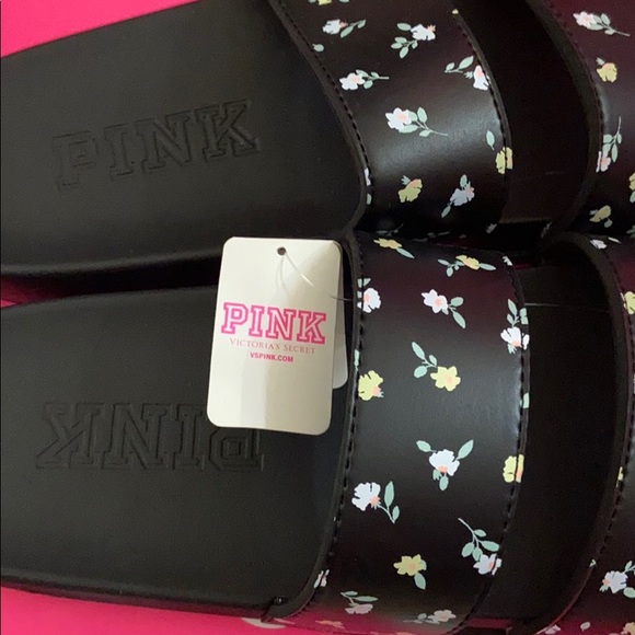 PINK Victoria's Secret Shoes - VS PINK SLIDES